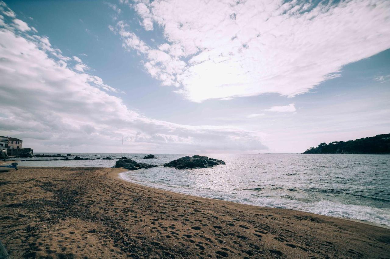 Apartamento Reformado A 2 Minutos De La Playa En Calella! 卡莱利亚德帕拉弗鲁赫尔 外观 照片